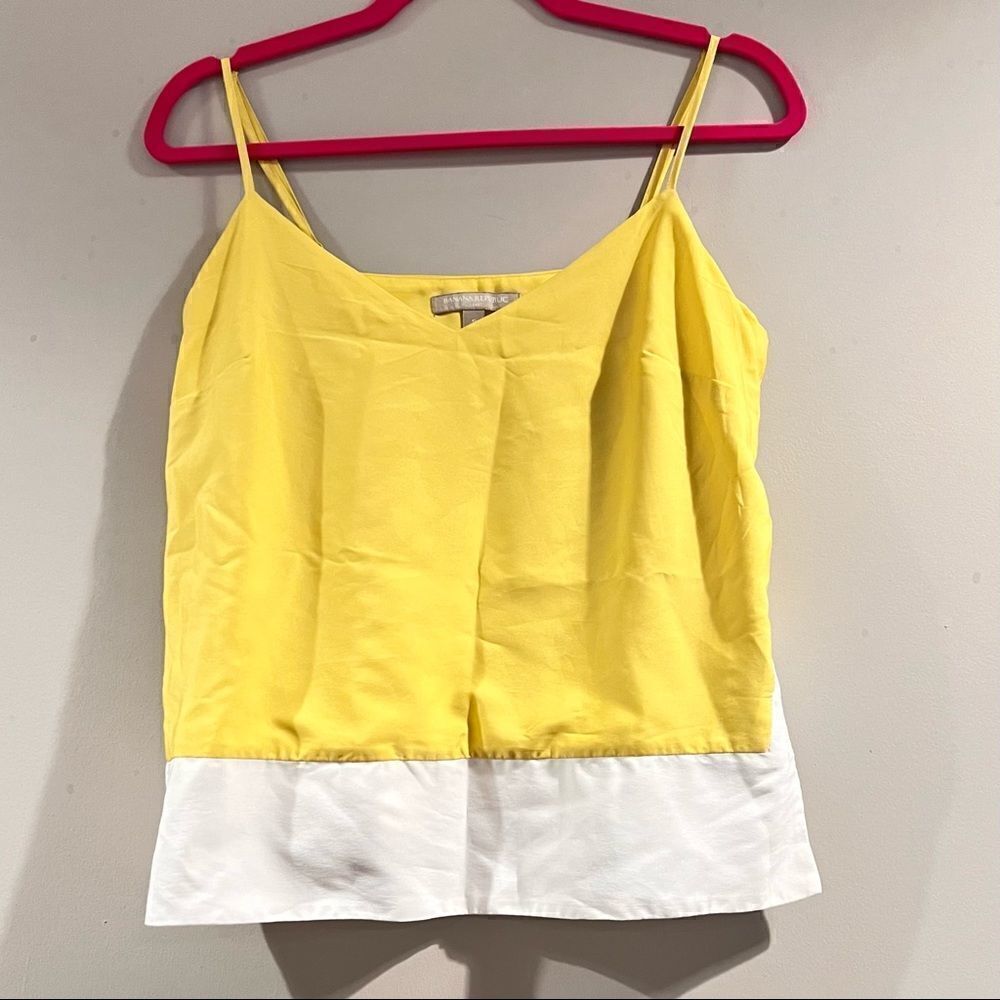 Banana Republic Factory Yellow Tank Top